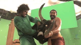 Making of Bahubali VFX || Bhallaladeva’s(Rana) bull fight sequence VFX Breakdown ||HD 720p