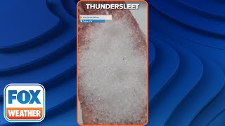Thundersleet in Tulsa, Oklahoma
