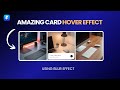 Framer Tutorial: Amazing Card Hover Effect With Blur!
