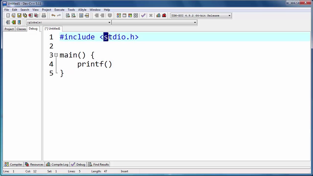 Hello World In C Language - How To Write First Program In C Programming ...