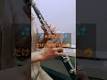 bcⅩⅩⅠの新しいキーを使う練習＃shorts clarinet クラリネット