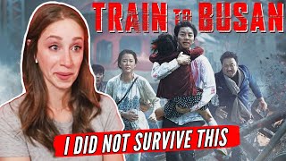 First Time Watching TRAIN TO BUSAN Reaction... I DID NOT SURVIVE THIS.