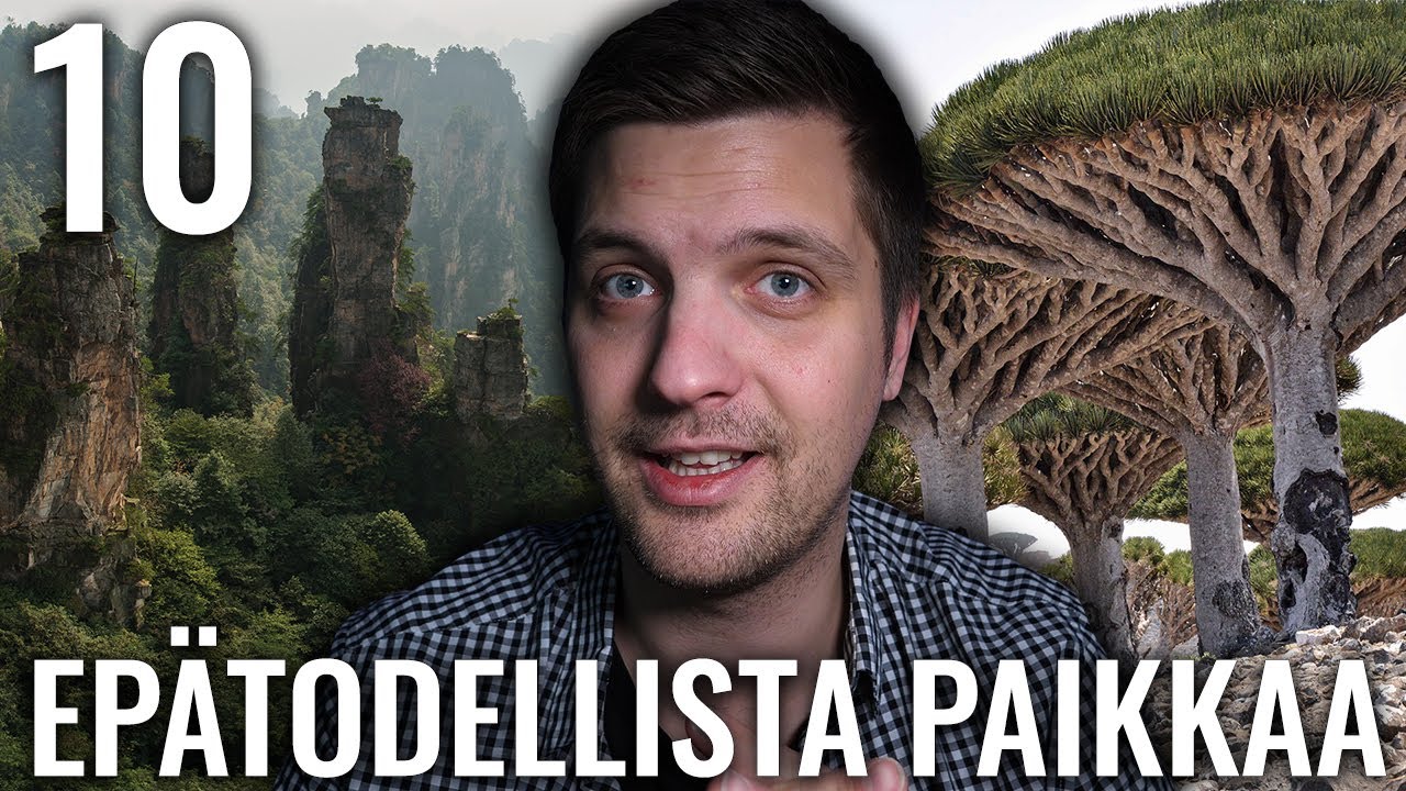 10 EPÄTODELLISTA PAIKKAA MAAILMASSA - YouTube