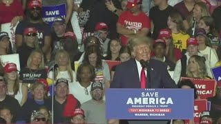 Trump rallies for Dixon in Michigan | NewsNation Prime
