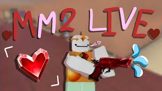 MM2 LIVE PLAYING W/ VIEWERS \u0026 FANS 🔴 | STREAM NO.77