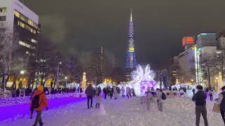 札幌聖誕大通公園 電視塔 live