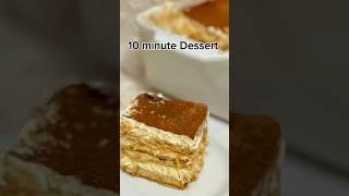 How to make cheats tiramisu | no ladyfingers no eggs | #shorts #glutenfreerecipes