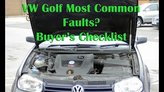 VW Golf Mk4 Most Common faults \u0026 problems - Buyer's checklist for issues 1997-2004 models Bora/Jetta