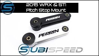 Subispeed - 2015 WRX \u0026 STI Pitch Stop Mount Install