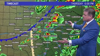 DFW weather: Severe storms possible on Thursday