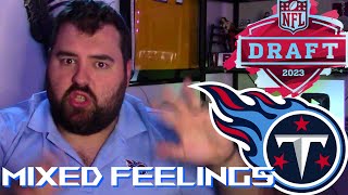 Tennessee Titans fan reaction/rant after NFL DRAFT 2023 FIRST ROUND PICK - Oh boy.
