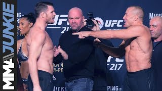 UFC 217 ceremonial weigh ins