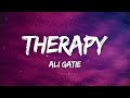 Ali Gatie - Therapy (Lyrics)