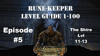 Lotro 15.1 Rune-Keeper Leveling 1-100 #5 The Shire