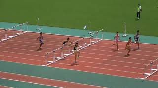 2018全国高校総体陸上南九州大会（沖縄)男子110mH 予選3組