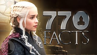 770 Game Of Thrones Facts You Should Know! | Cinematica