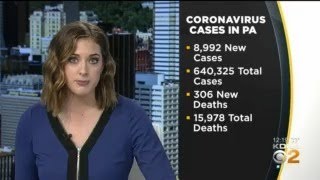 Pennsylvania Health Department Announces Over 300 More COVID-19 Deaths, Nearly 9,000 New Cases