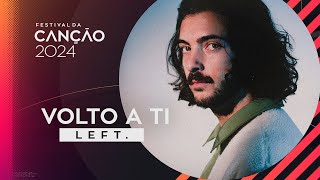 LEFT. – Volto a Ti (Lyric Video) | Festival da Canção 2024