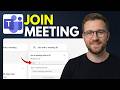 How to join a Microsoft Teams meeting  Microsoft (Step By Step 2026)