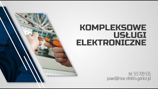 Usługi elektroniczne Libusza Max-Elektro Paweł Podobiński