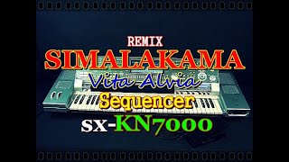 Simalakama Remix - Vita Alvia [karaoke] || sx-KN7000