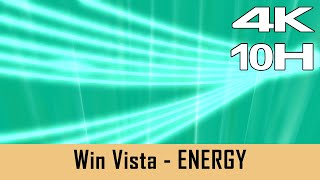 Windows Vista Screensaver - Energy - 10 HOURS NO LOOP (4K)