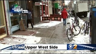 Commuters Face Slippery Roads, Sidewalks As Sleet, Freezing Hits Tri-State