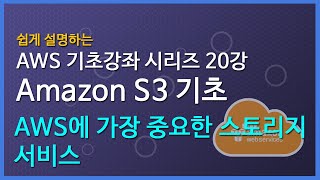 쉽게 설명하는 AWS 기초 강좌 20: Amazon S3 기초