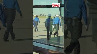 US Military guard preparing to receive President Ruto at Hartsfield Jackson - Atlanta International