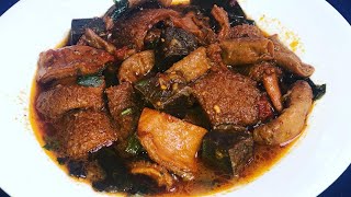 Mizo Eisiam | Bawngkawchhung Tui Heavya Kan Dan | How to cook beef stomach with passion fruit leaves