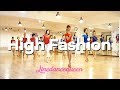 High Fashion Line Dance (Low Intermediate)  Melody Lee Demo