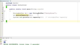 286. ensureCapacity Method in Java Programming (Hindi)