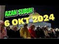 HARI INI, AZAN SUBUH MASJID AL AQSA PALESTINA 6 OKTOBER 2024