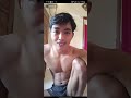 Cowok desa ganteng live QnA shirtless. imut