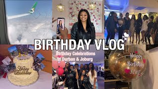 Birthday Vlog: Durban \u0026 Johannesburg birthday Dinners || South African YouTuber