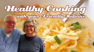 Sweet Corn Chowder .::. Healthy Cooking with your Friendly Italians #13
