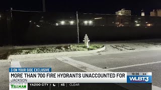Inspections reveal more than 700 Jackson fire hydrants missing, moved, or never existed