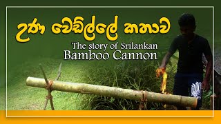 The story of Srilankan Bamboo Cannon! (Una Wedi)