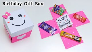 🥰 Beautiful 🥰 Chocolate Gift Box Making • Birthday Gift Idea For Bestfriend • DIY Paper Gift Box