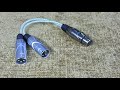 How to make XLR Splitter Cable