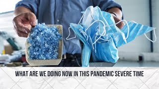 What are We Doing Now in this Pandemic Severe Time | Best Out Of Waste SURGICAL MASK | #face_mask