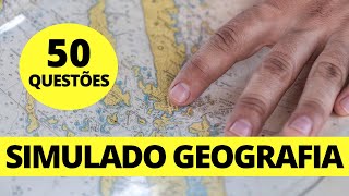 SIMULADO 50 Questões de Geografia para Concurso Público | Concurso Público IBGE