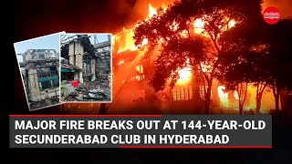 WATCH | Major fire breaks out at 144-year-old Secunderabad Club in Hyderabad