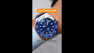 RADO vs MONTBLANC vs LONGINES Dive Bezel ASMR 💦