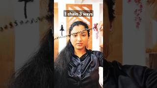 #1 chain 3 ways #grwm #fashion #hack #stylinghacks #styling