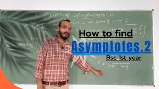 How to find asymptotes | Bsc 1st year mathematics | #bsc #mathematics #education #abstractalgebra