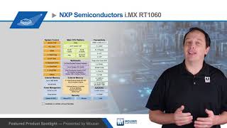 NXP Semiconductors i.MX RT1060 Crossover Processor — Featured Product Spotlight | Mouser