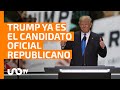 Donald Trump, candidato republicano a la Presidencia de EU; senador Vance va por vicepresidencia