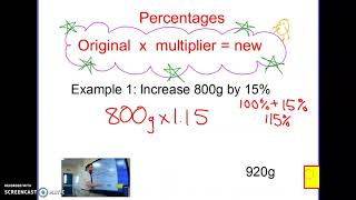 Reverse Percentage Change