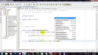 Get name of specified file or directory in Java Netbeans